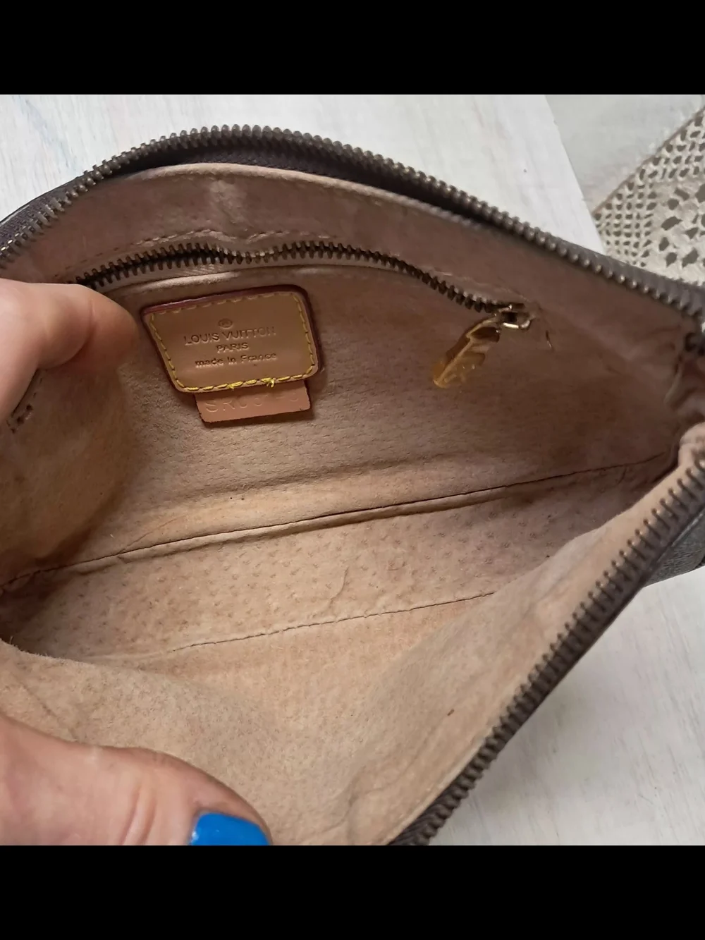 Louis Vuitton Signature Monogram Clutch